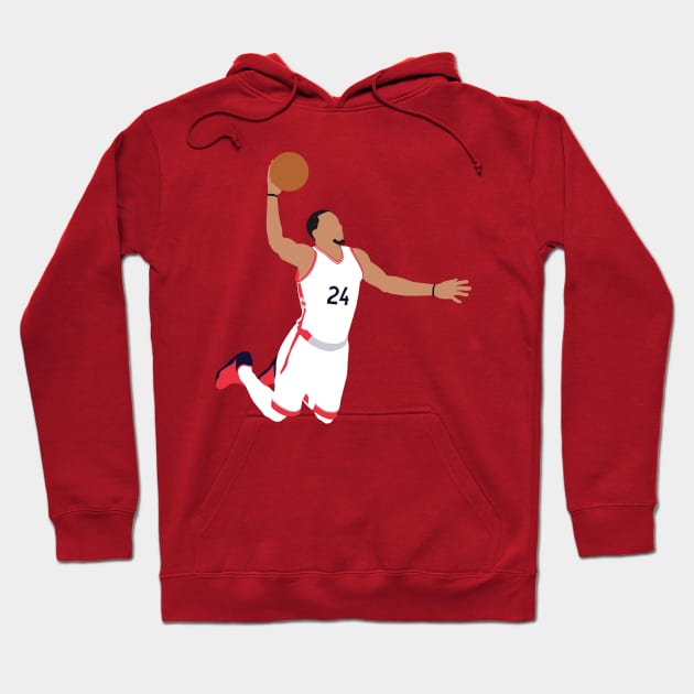 Norman Powell Dunk Hoodie by xRatTrapTeesx